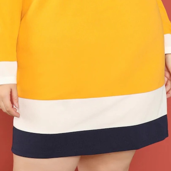 Color Block Dress - Picture 5 of 5